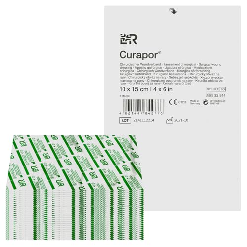 Curapor chirurgischer Wundverband steril 10 cm x 15 cm (25 Stück)