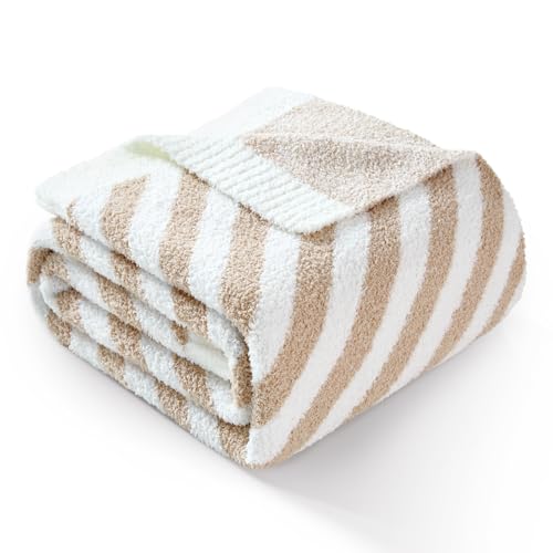 Image of Snuggle Sac Ultra Soft Throw Blanket, Beige, 50 inchx60 inch