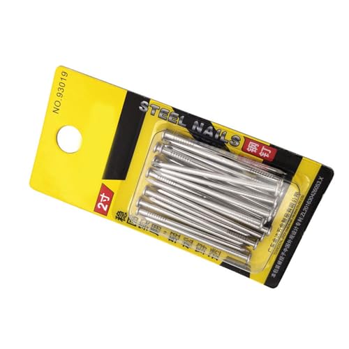 Clavos para Mejoras en el Hogar, Clavos para Carpintería, Juego de Clavos de Acero Prácticos Ideales para Proyectos Artesanales y Carpintería Profesional miniatura 1