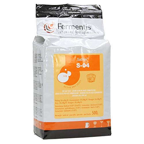 Fermentis Safale S-04 Levadura de cerveza 500 g
