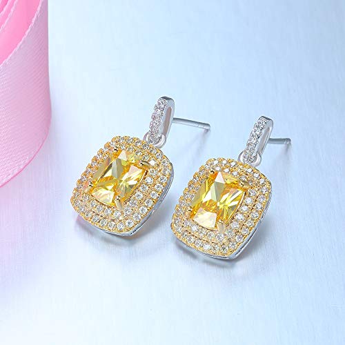 Boucles d'oreilles citrine pour illuminer un teint terne lors des fêtes