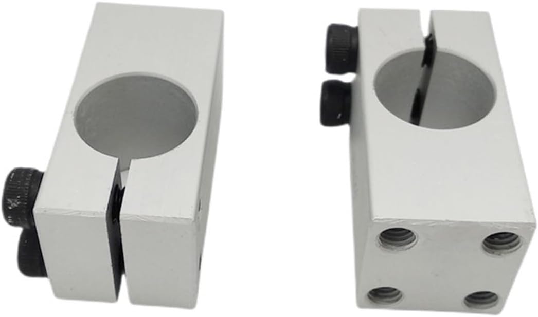 Automotive Transmission Shaft Center Support Beari Shaft Fixing Bracket Pillar Clamp with Threaded Parallel Guide Support Pipe Bearing Housing Automotive Chassis Bearing(Bore diameter - 35mm)