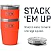 YETI Rambler 16 oz Stackable Tumbler, Vacuum Insulated, Stainless Steel with MagSlider Lid, Solar Flare