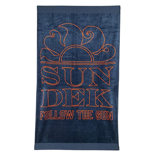 Sundek Telo Mare AM426ATC1000 MODESTO TOWEL Blu Arancio TU/Blu Arancio