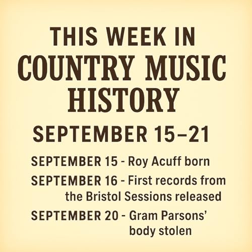 Honky Tonk Tales / This Week In Country Music History 09/15 - 09/21 cover art