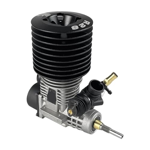 VUIPAJQC Methanol Vehicle Nitro Engine Compatible for Rc Car 1/8 Buggy Monster Truggy FC 28 Engine 4.58CC Pull Starter Engine Carburetor Parts