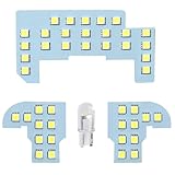 N-BOX JF5 JF6専用 LEDバルブ ホンダ N-BOXカスタム 車種専用設計 室内ライト 爆光 ホワイト 6000K 室内灯 NBOX NBOXカスタム JF5･6 R5.10～専用 ルームランプセット 純正交換 取付簡単 4点セット (ホンダ N-BOX JF5･6 用)