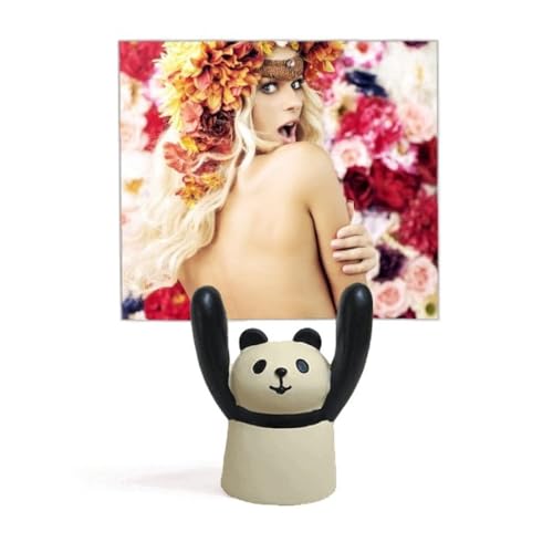 Porte-mémo panda fleurs pour ne plus oublier vos tâches