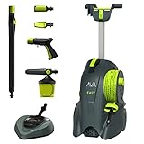 AVA Easy P57 Pressure Washer XL, 145 Bar 500 LPH 2000 W, High Power Compact Jet Washer For Car Wash, incl Premium Foam Cannon, Slim Patio Cleaner, 12m Flexi Hose & Zoom Lance, Vario & Turbo Nozzles