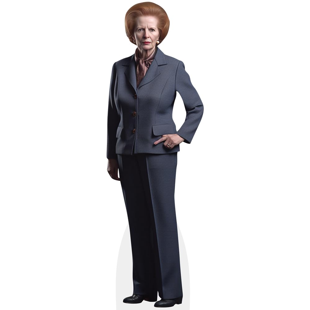 Margaret Thatcher (Navy Suit) Mini Size Cutout