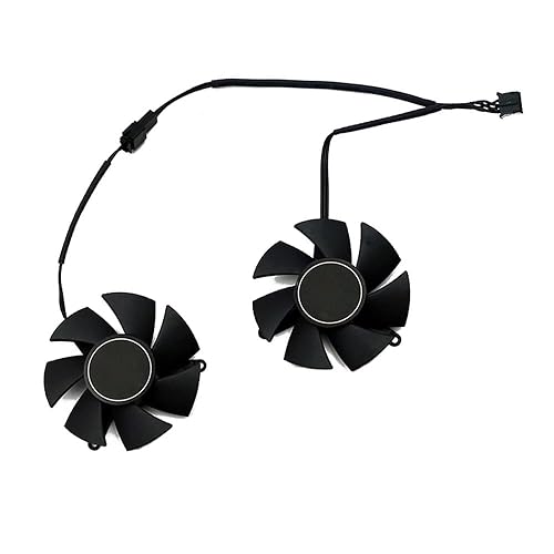 FS1250-S2053A - Ventilador de refrigeración para tarjeta gráfica, compatible con Gigabyte GTX 1650/GTX 1630 de perfil bajo, 1.811 in de diámetro, 12