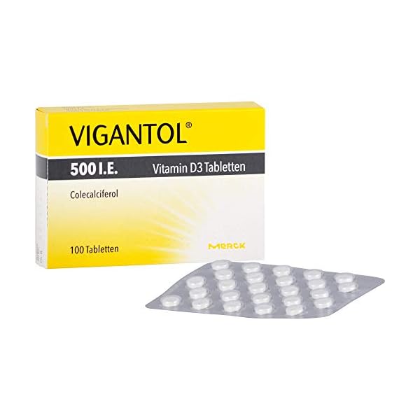 VIGANTOL 500 I.E. Vitamin D3 Tabletten 100 St – Bild 3