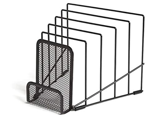 Snapklik.com : Metal Incline Desktop File Sorter, Wire File Organizer ...