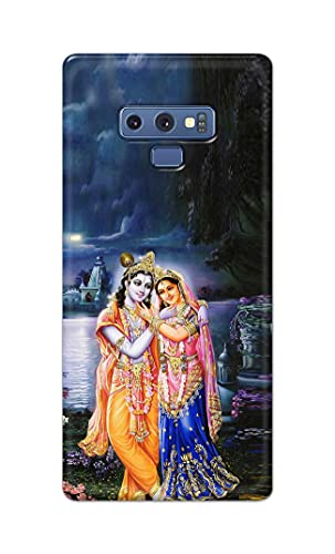 Image of Printed Hard Back Cover Case for Samsung Galaxy Note 9 Back Cover (Radha Krishna) -1803