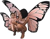 Mommy and Me Matching Halloween Costumes Parent Children Butterfly Wings Costume Dress-up Costume Ch