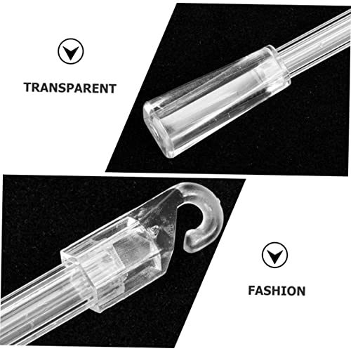 Betooky Venetian Blind Rod White Window Blinds White Accessories Clear Hooks Cordless Roller Blinds Blind Tilt Rod Curtain Rod Bracket Vertical Blind Vertical Blind Pull Rod Curtain Stick #TOP1