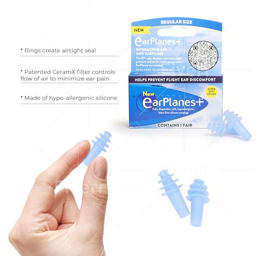 EarPlanes Conair Travel Smart By Conair Earp Accessorieslanes Adult Flight Ear Protection