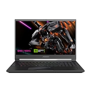 GIGABYTE AORUS 15X: 15,6" 16:9 Moldura fina QHD 2560x1440 165Hz, NVIDIA GeForce RTX 4070 Laptop GPU 8GB GDDR6, Intel Core i9-13900HX, 16GB DDR5 RAM, 1TB SSD, Win11 Home (AORUS 15X