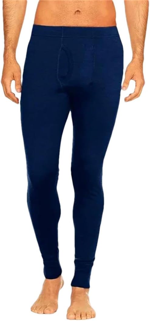 Men's 100% Merino Wool Long Johns Thermal Underwear Pants Base Layer Bottoms Warm Breathable for Winter