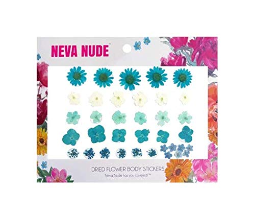 Neva Nude Real Dried Pressed Flower Nipztix miniatura 2