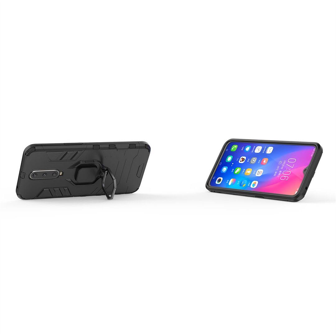 Case for Xiaomi Pocophone F1, Ring Kickstand Hybrid 2 in 1