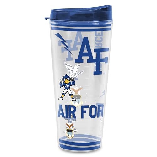 Image of Rico Industries NCAA College Double Wall Mayhem 16oz Or 20oz Tritan Tumbler W Lid