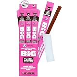 etta says! Big Yumm Sticks - Real Meat Pork Dog Jerky Treats - Human Grade - Made in The USA (12 Count Pack of 1)