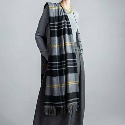 ジョンストンズ 大判カシミヤストール グレー