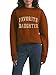 Favorite Daughter Women's Collegiate Sweatshirt, Equestrian Saddle, Large