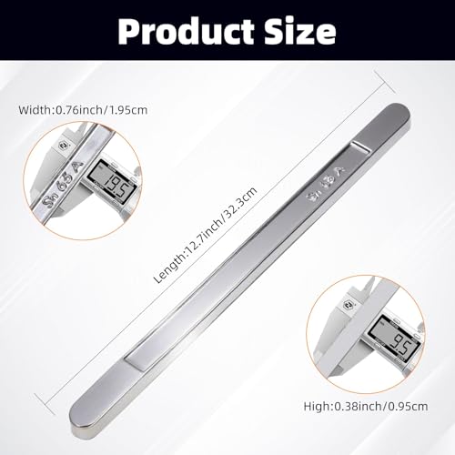 HQ 1 LB Sn63A/Pb37 Antioxidant High Purity Tin Lead Alloy Solder Bar, Soldering Accessory for Desoldering Bath & All Metal Working by HAN QIANG - Image 4