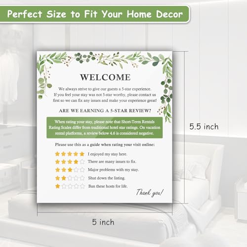 Imanes decorativos verdes 6x5.5 pulg 2 piezas miniatura 5