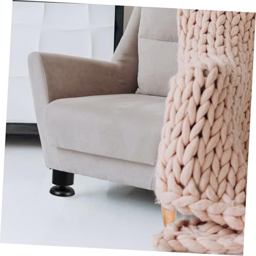 Patas de muebles ajustables acero inoxidable soporte redondo sofa mesa 5