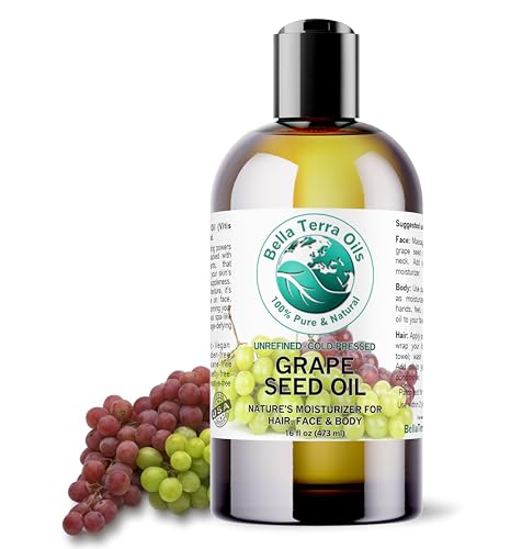 Bella Terra Oils Organic Grapeseed Oil