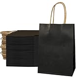 sac shopping noir femme 💝【 SAC KRAFT POIGNÉE】: Nos sacs cabas papier avec poignée sont en papier kraft épais et la poignée tissée robuste ne tombe pas facilement. La conception du fond épais permet de mettre facilement des objets lourds