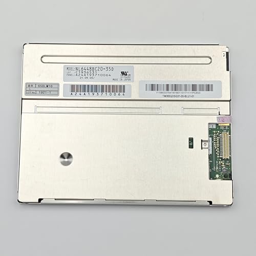 Image of NL6448BC20-35D 6.5 inch LCD Panel Replacement - 640x480 VGA 4:3 a-Si TFT-LCD for Industrial Machine, WLED Backlight (No Driver), 600 cd /m, 800:1 Contrast, 31-Pin CMOS