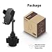 Cargador Inalámbrico Coche, Soporte Móvil Coche, Qi 10W Rápida Carga Coche-Soporte Ajustable...