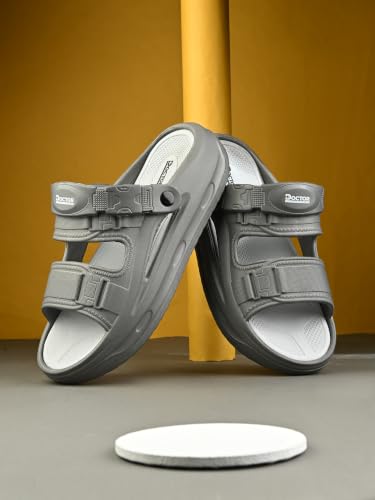 Image of DOCTOR HEALTH SUPER SOFT Men's Sports Sandals | Lightweight EVA Sandals with Back Strap | Anti-Skid Cushioned Comfort Outdoor Casual Walking Sandals