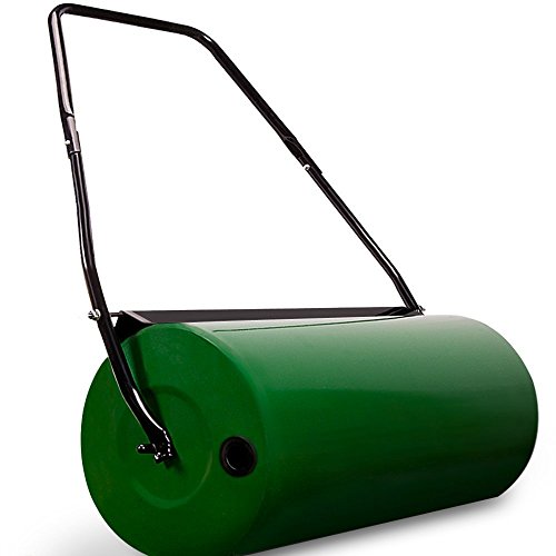 Varan Motors GRD-ROL Rodillo de césped rollo cilindro apisonador de metal, 48L - 32 X 61CM