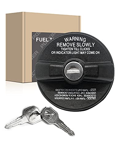 Locking Gas Cap,Lock Fuel Cap Replace 5278655AB For Jeep Cherokee Wrangler JK TJ Liberty Compass Grand Cherokee & Dodge Challenger Grand Caravan Ram 1500 2500 Journey