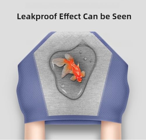 Leakproof Panties for Over 60#s with Incontinence-5 Pack Leakproof Ladies Underwear4