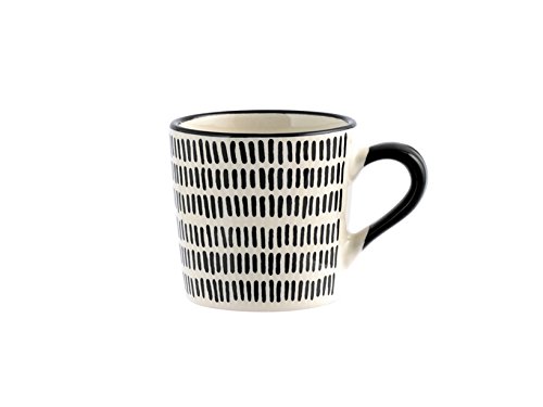6 tazze caff in stoneware decoro vhera cc90 - Imagen 3
