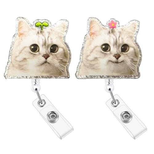 2 Pcs Nurse Badge Reel, Cute Retractable…