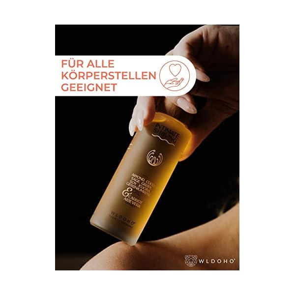 WLDOHO® Rasieröl für Damen | Hilft bei Juckreiz & Rasierpickel | 2in1-Effekt Sanfte Pflege während der Rasur | Öl für den Intimbereich Shaving Oil | Intim After Shave Damen (100ml) | Made In Germany – Bild 4