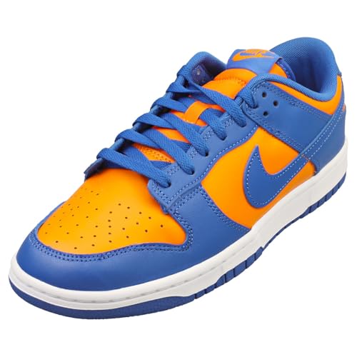 Nike Dunk Low Retro Men's Shoes (DV0833-800, Bright Ceramic/University Red/White/) Size 9