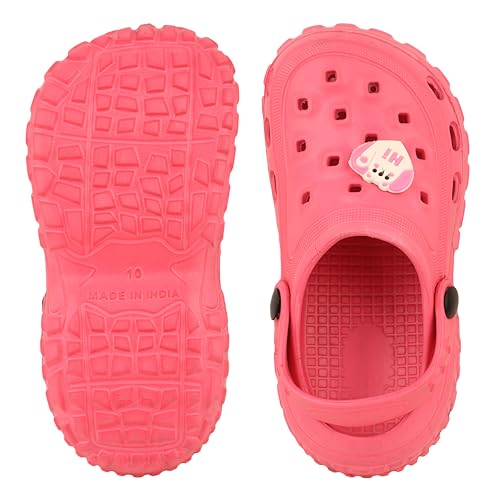 Image of FUEL Poddle Comfortable Indoor & Outdoor Casual Garden Clogs, Soft Cushioned Footbed and Lightweight EVA Slip-On Kids Clogs for Boys & Girls