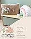 NICI Kissen Hase Lopino 43x25cm - braun - Flauschiges Kuscheltierkissen für Jungen, Mädchen, Babys und Kuscheltierliebhaber, ideal für Zuhause, Kindergarten oder unterwegs | 62335