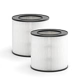 Medify MA-14 Genuine Replacement Filter for Allergens, Smoke, Wildfires, Dust, Odors, Pollen, Pet Dander | 3 in 1 with Pre-Filter, True HEPA H13 and Activated Carbon for 99.9% Removal | 2-Pack