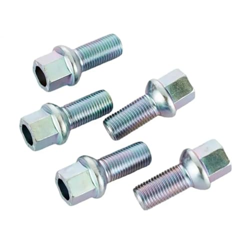Tornillos M14x1.5 de rueda para Audi A6L y A4L, pernos de aleación de 5 pernos para buje