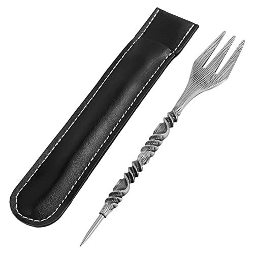 gerFogoo Shisha Gabel und Lochstecher 2 in 1 Set | Tabakgabel | Tabak Kopf Phunnel Stopfen Zubehr Folienstecher | Shisha…