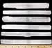 Selenite (4) Large Sticks, Approx. 6-8